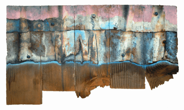 Intuitive Oil & Mixed Media Painting by Clairvoyant Intuitive Artist Joanna Whitney
