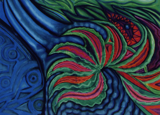 Intuitive Pastel Art FAWE 9 by Clairvoyant Intuitive Artist Joanna Whitney