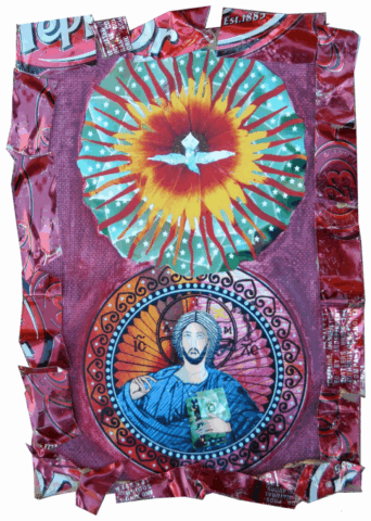 Intuitive Mixed Media by Clairvoyant Intuitive Artist Joanna Whitney