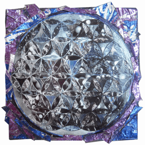 Intuitive Mixed Media Photo Collage by Clairvoyant Intuitive Artist Joanna Whitney