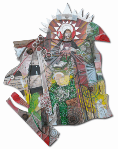 Intuitive Mixed Media Photo Collage by Clairvoyant Intuitive Artist Joanna Whitney