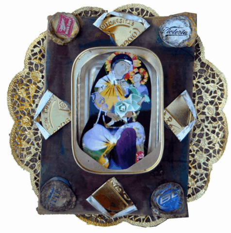 Intuitive Mixed Media by Clairvoyant Intuitive Artist Joanna Whitney