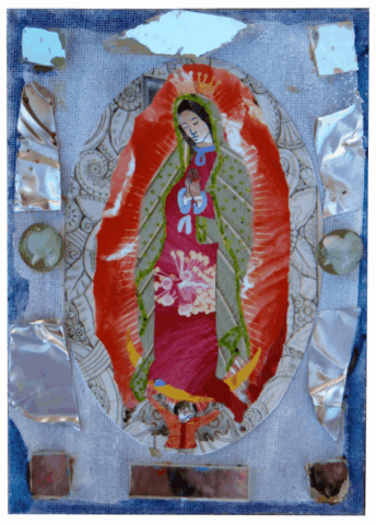 Intuitive Mixed Media by Clairvoyant Intuitive Artist Joanna Whitney