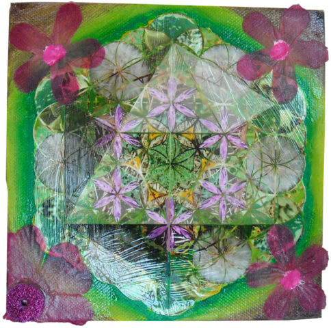 Intuitive Mixed Media by Clairvoyant Intuitive Artist Joanna Whitney