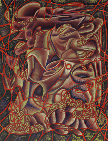Colored Pencil on Cotton Rag Board by Clairvoyant Intuitive Artist Joanna Whitney
