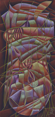 Colored Pencil on Cotton Rag Board by Clairvoyant Intuitive Artist Joanna Whitney
