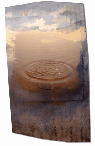 Intuitive Mixed Media by Clairvoyant Intuitive Artist Joanna Whitney