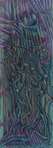 Colored Pencil on Cotton Rag Board by Clairvoyant Intuitive Artist Joanna Whitney